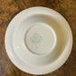 Vintage Johnson Bros Old English Gold & Burgundy Print Soup Bowl