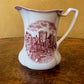 Johnson Bros Pink Castle Water Jug