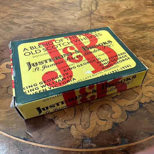 Justerini & Brooks Deck Of Playing Cards