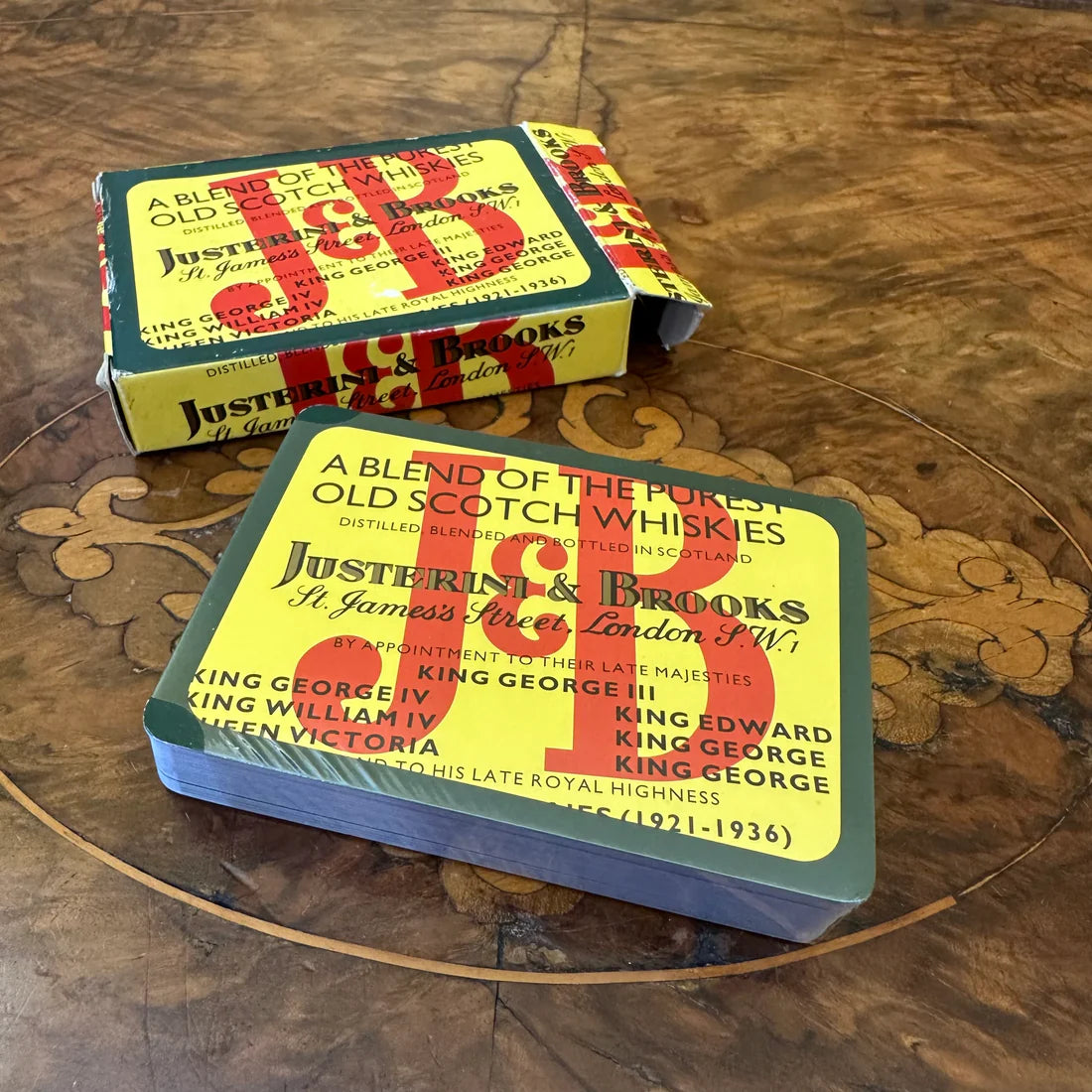 Justerini & Brooks Deck Of Playing Cards
