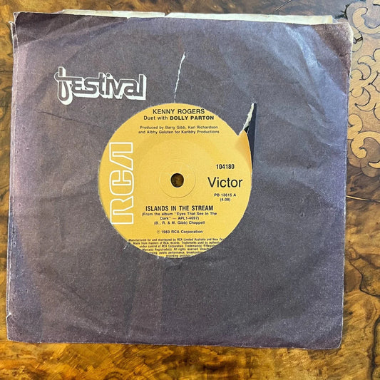 Kenny Rogers Island In The Stream/ I will Always Love You Record