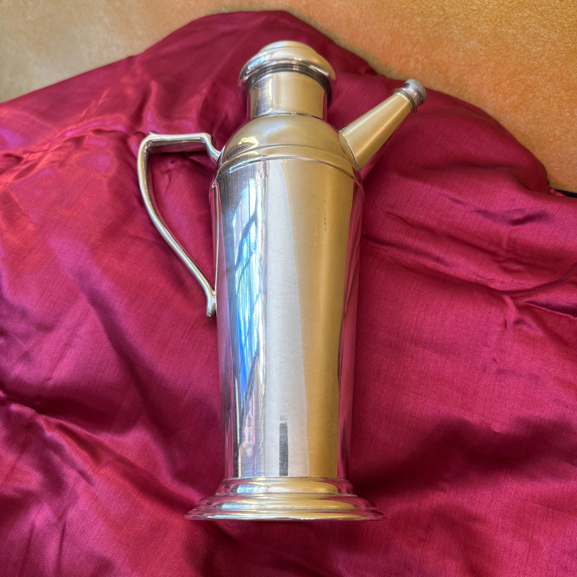 Kent Silver Plate Art Dec Cocktail Mixing Jug 