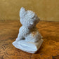 Vintage Kitschy Ceramic Sugar Texture Kitten Figurine