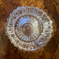 Vintage Kosta Boda Glass Ribbed Small Bowls Pair