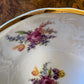 LC Bernadotte Floral Gold Trim Dessert Bowl