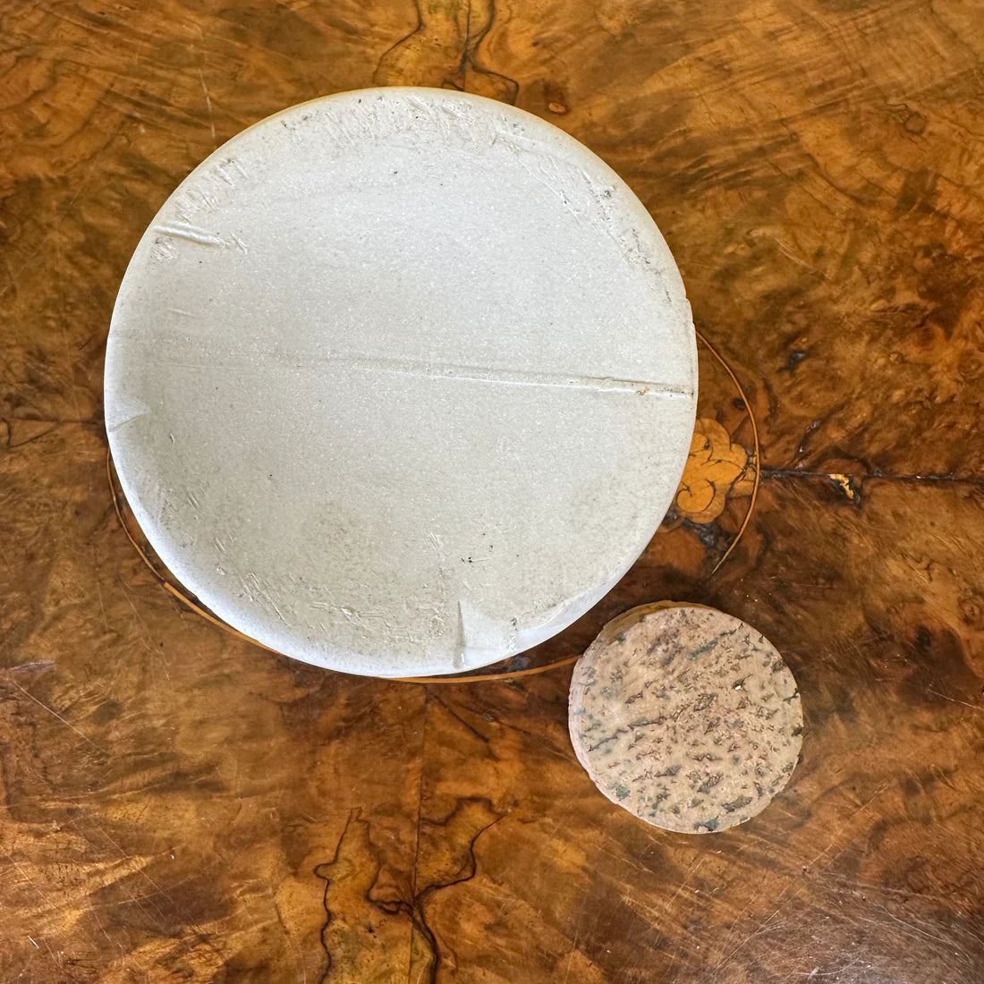 Lab Lagny Stoneware Pot Jar with Cork Lid