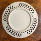 Vintage Ladies Print Cut Out Plate