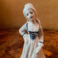 Vintage Lady Figurine Statue