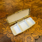Vintage Lady & Man Print Pill Box Container