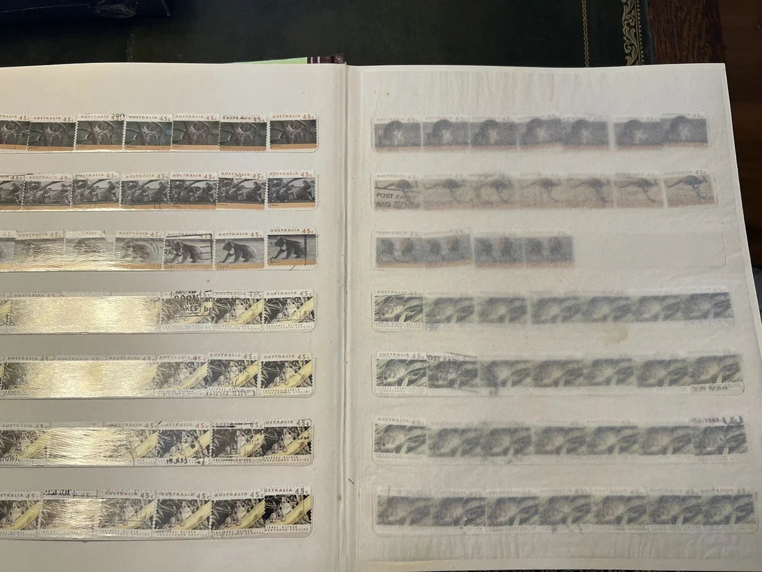 Stamp Collection Book