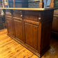 Large Wooden Bar With Light