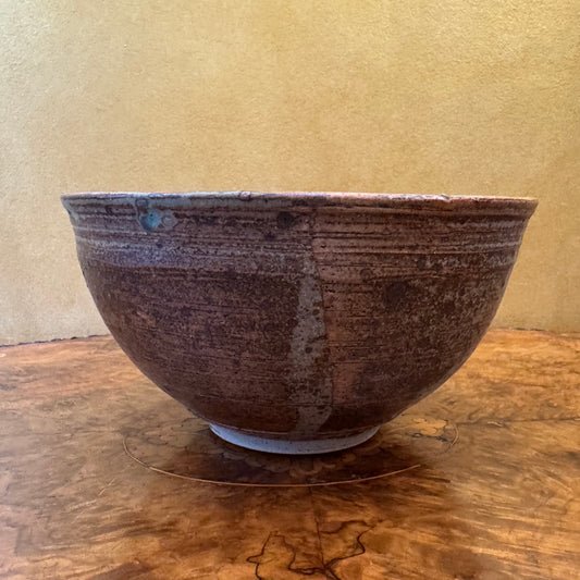 Large Pottery Textured Bowl 