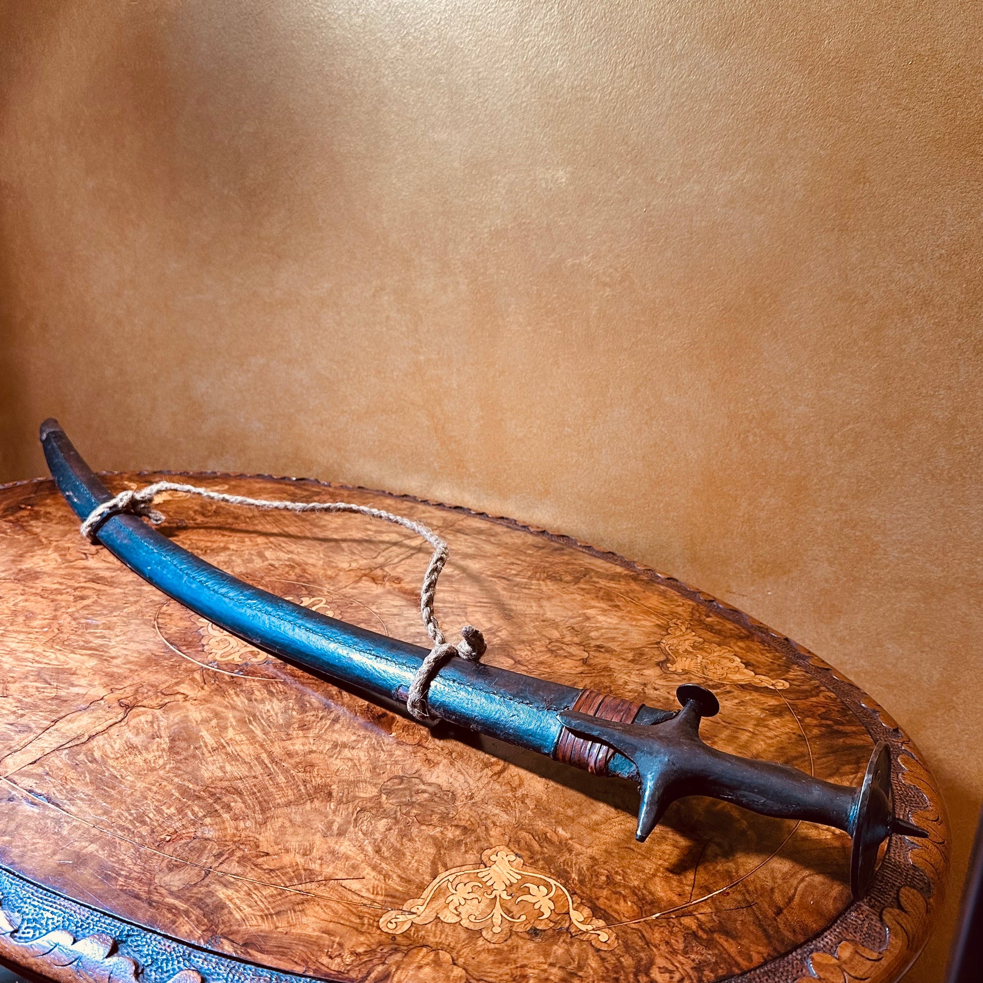 Late 19th Century Leather Scabbard Sword 