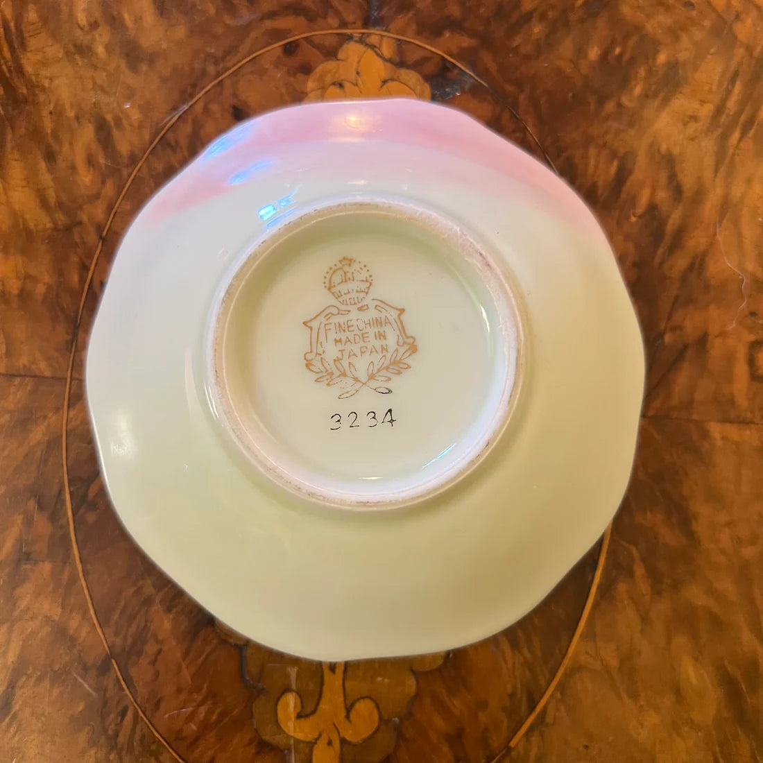 Vintage Leaf Trinket Bowl