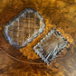 Vintage Light Blue Small Ashtrays