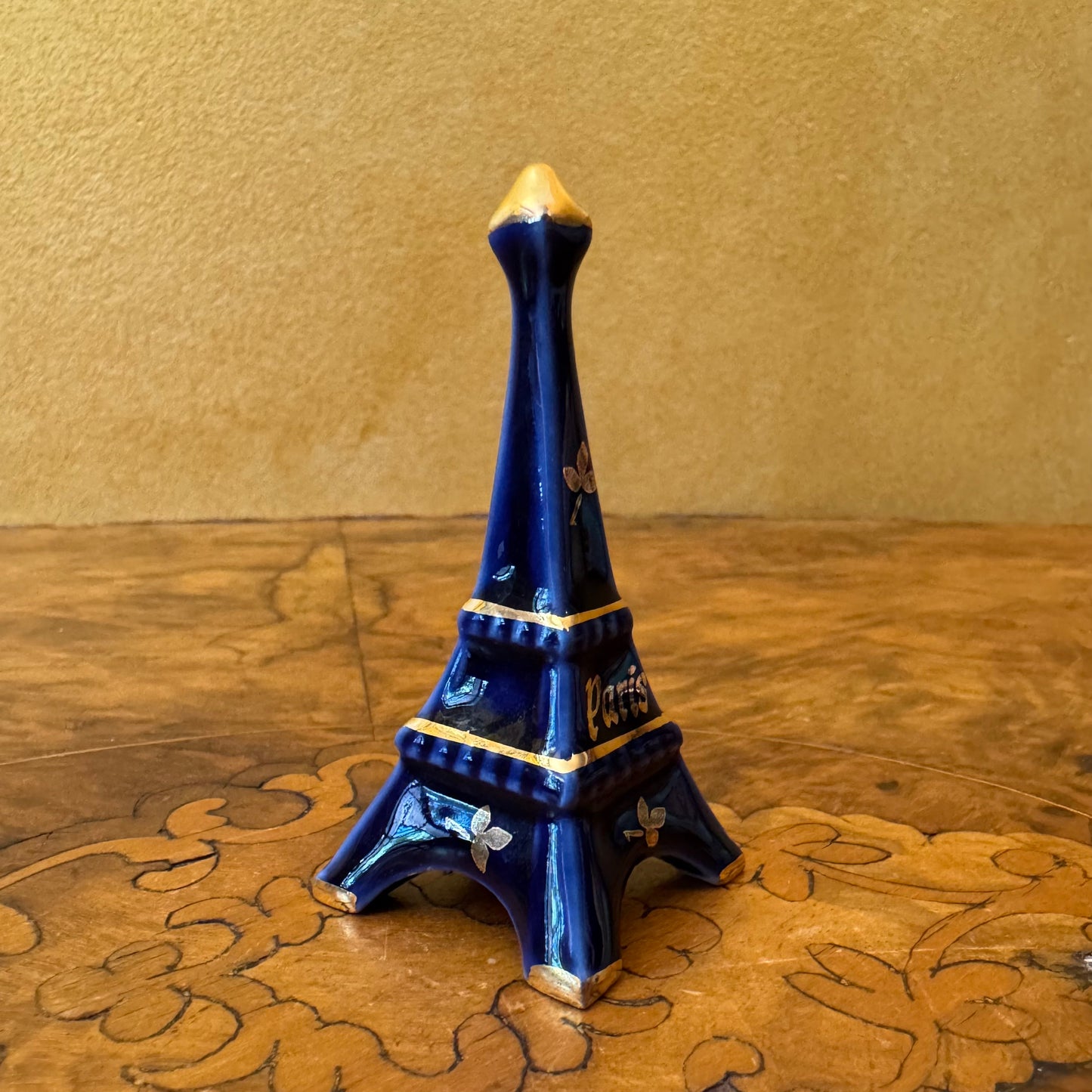 Limoges Eiffel Tower Cobalt 