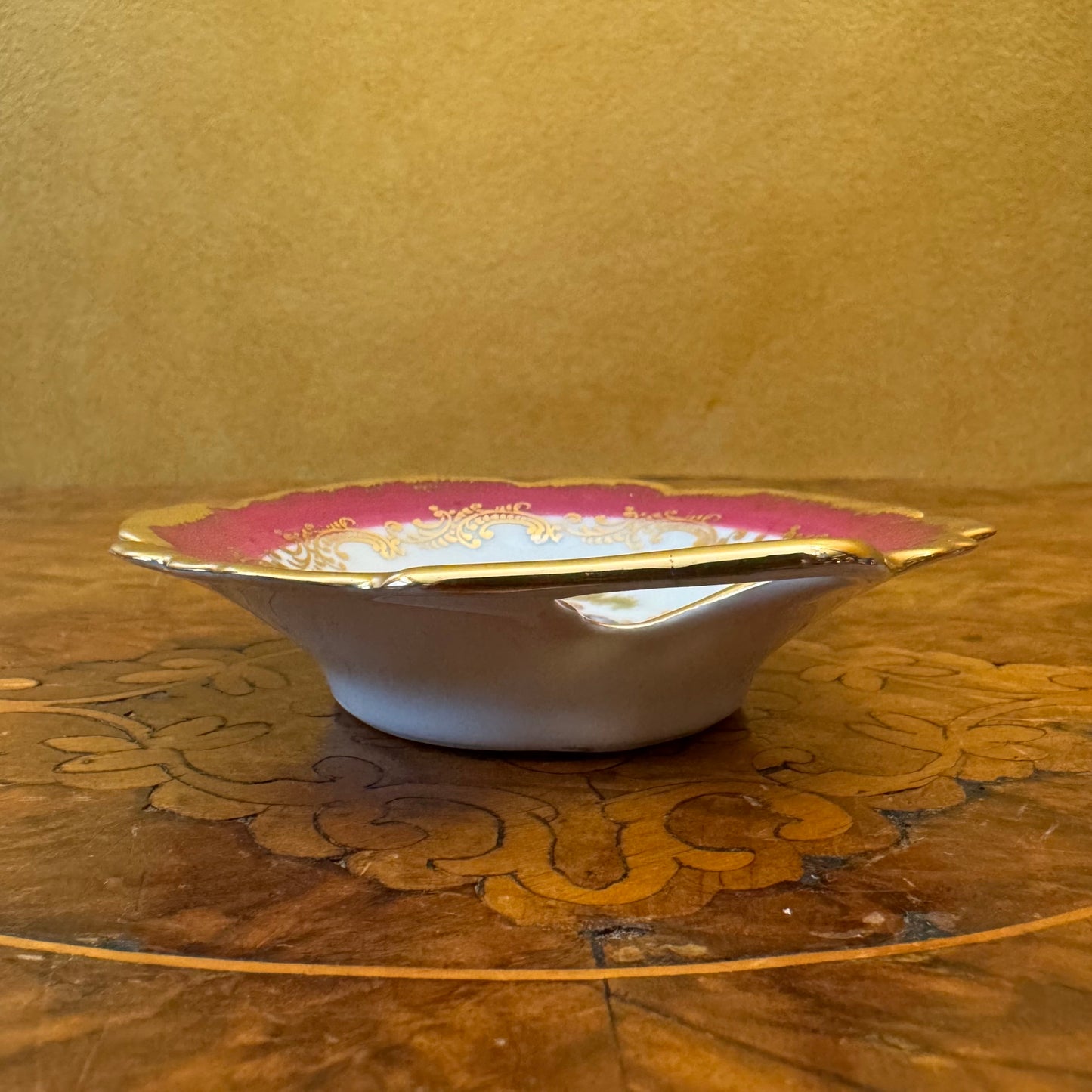 Limoges France Fragonard Courting Print Dish 