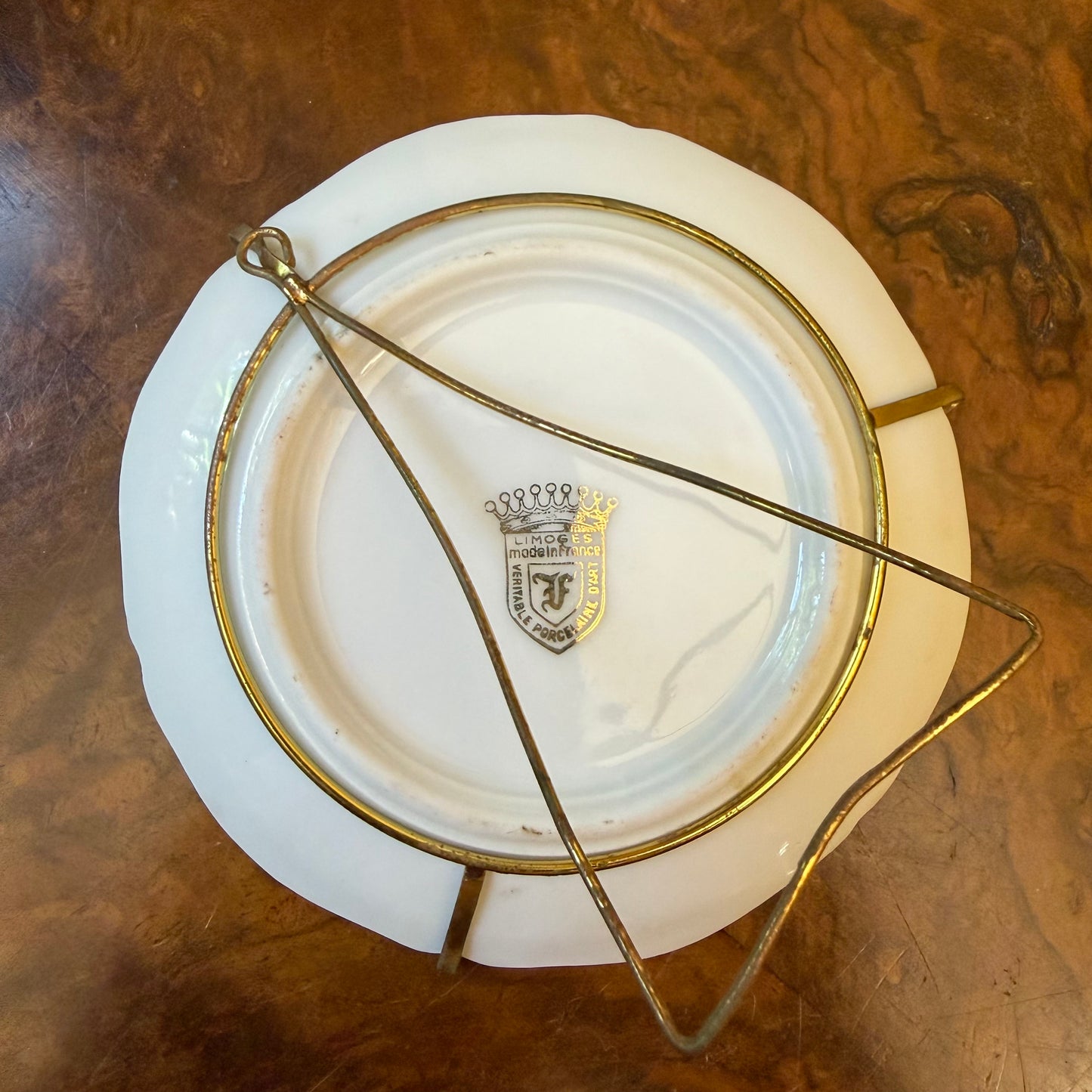 Limoges France Small Printed Plate