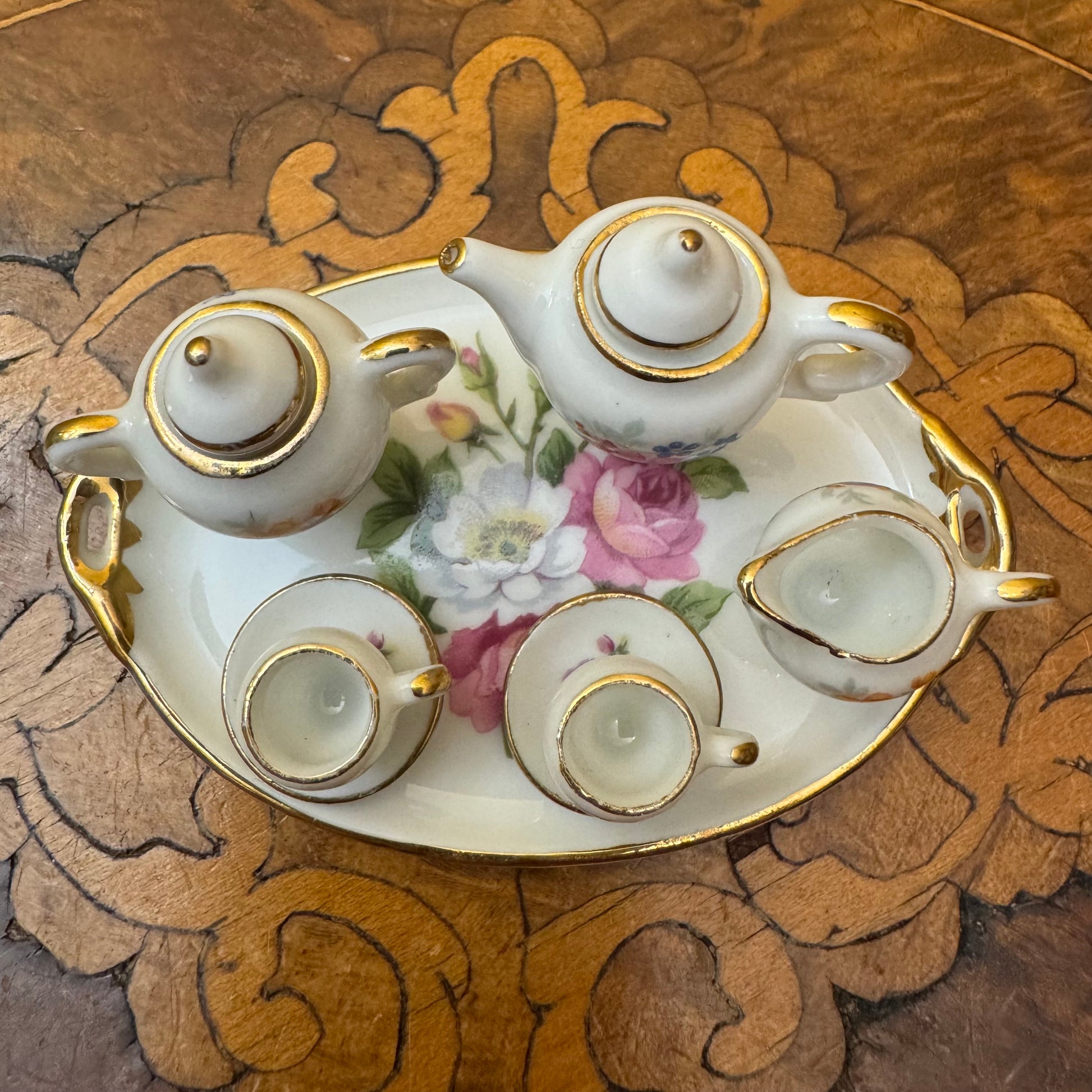 Limoges Miniature Tea Party Set 