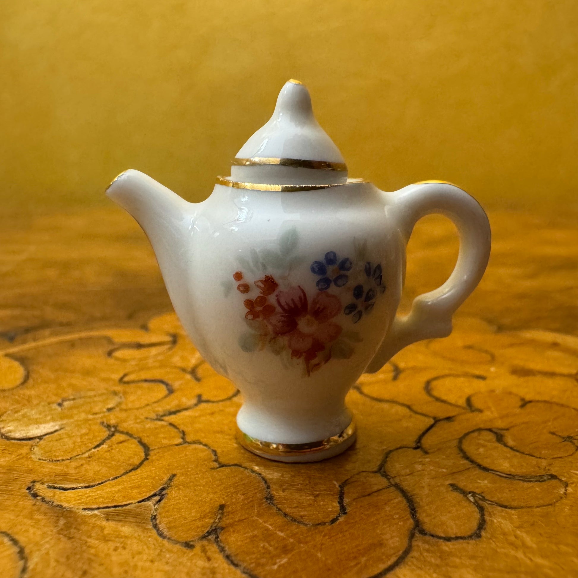 Limoges Miniature Teapot 