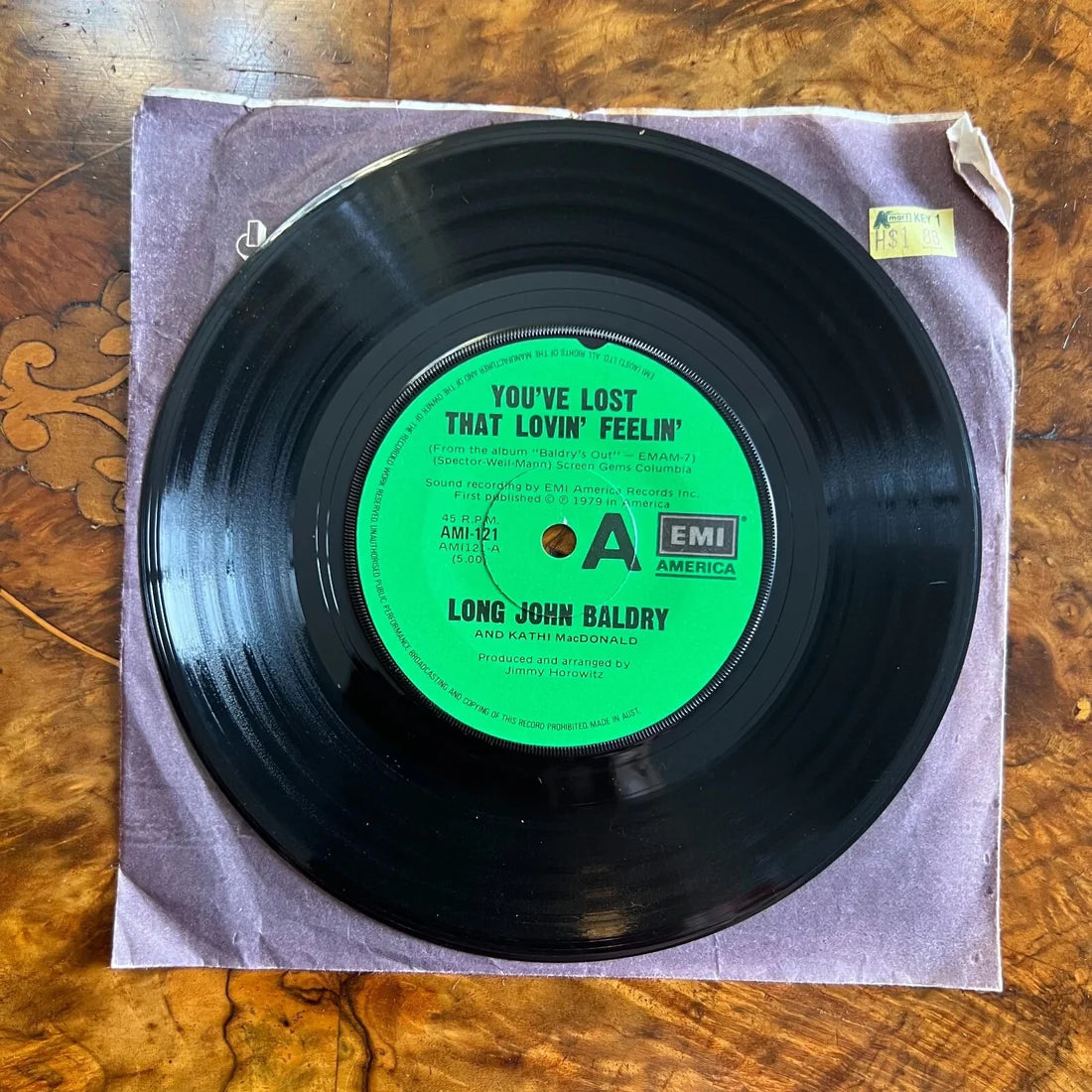 Long John Baldry Baldry's Out/You've Lost That Lovin' Feelin' Vinyl Record