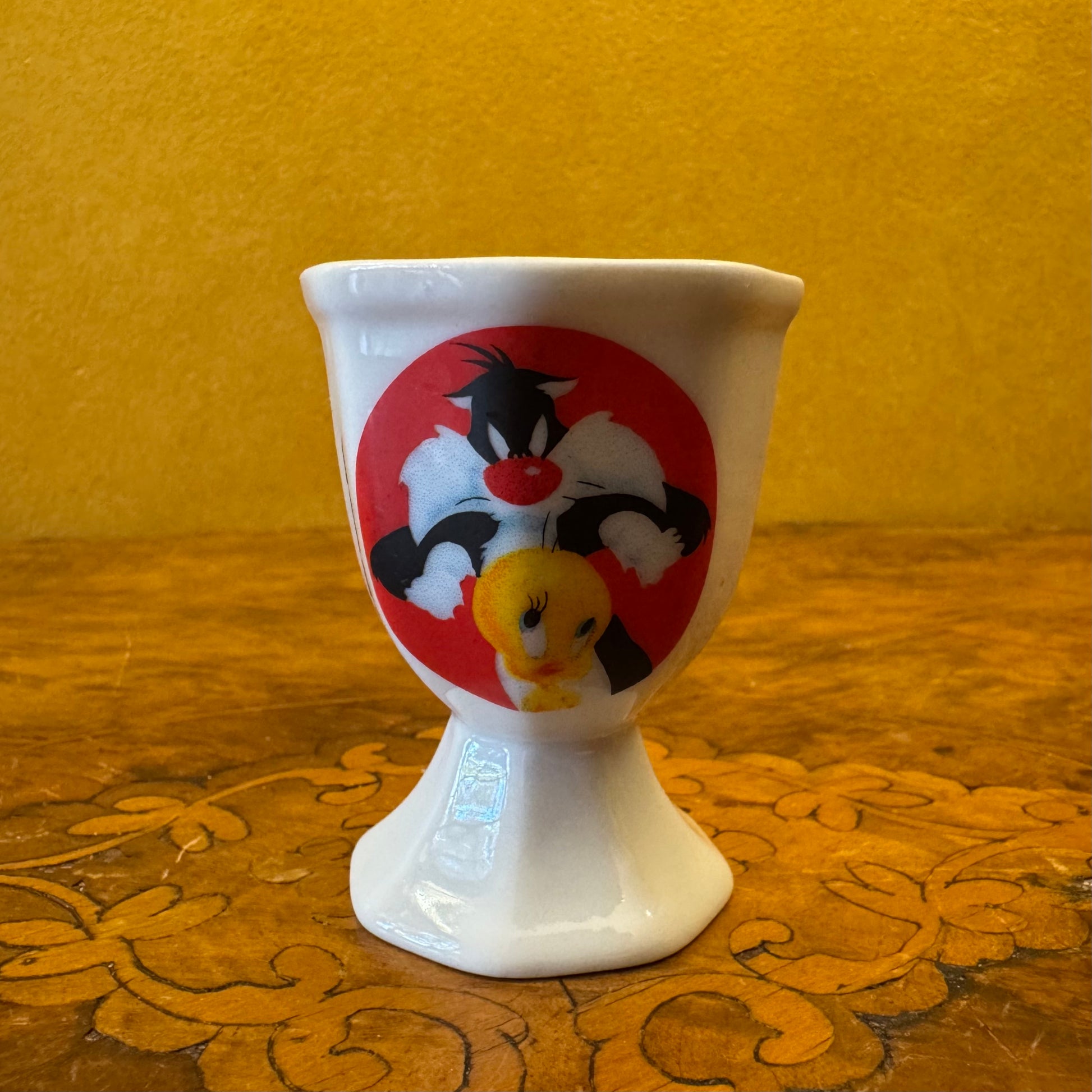 Looney Tunes Sylvester and Tweety Egg Cup 