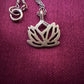 Lotus Pendant With Chain