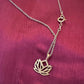 Lotus Pendant With Chain