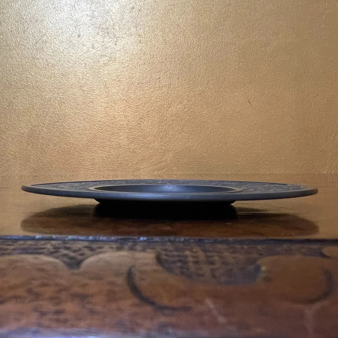 Vintage Malaysia Selangor Pewter Plate