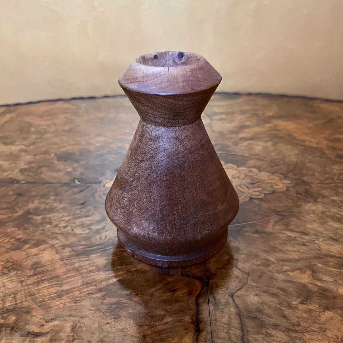 Mango Wood Made By EJH 1998 Bud Vase