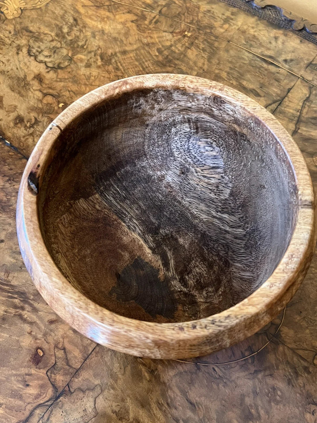 Mango Wood Handmade Bowl