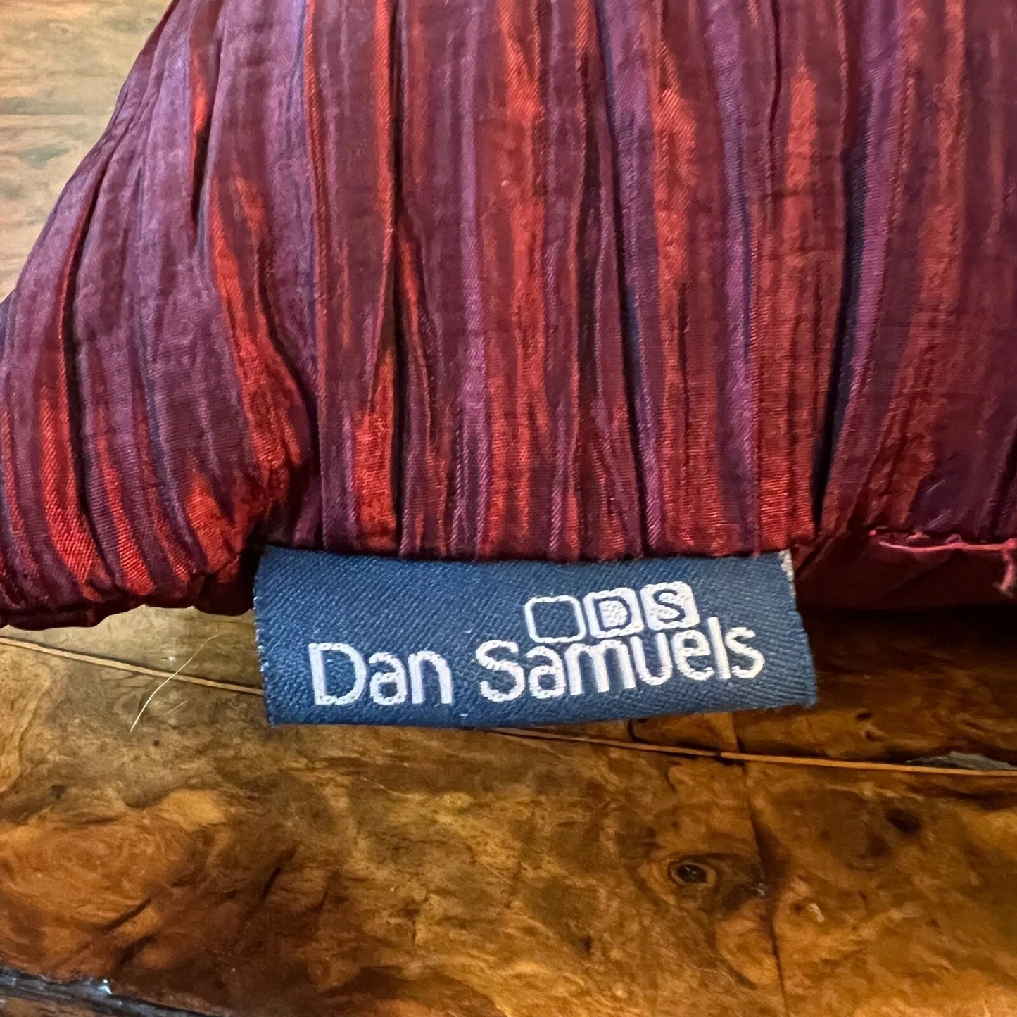 Maroon Square Pillow