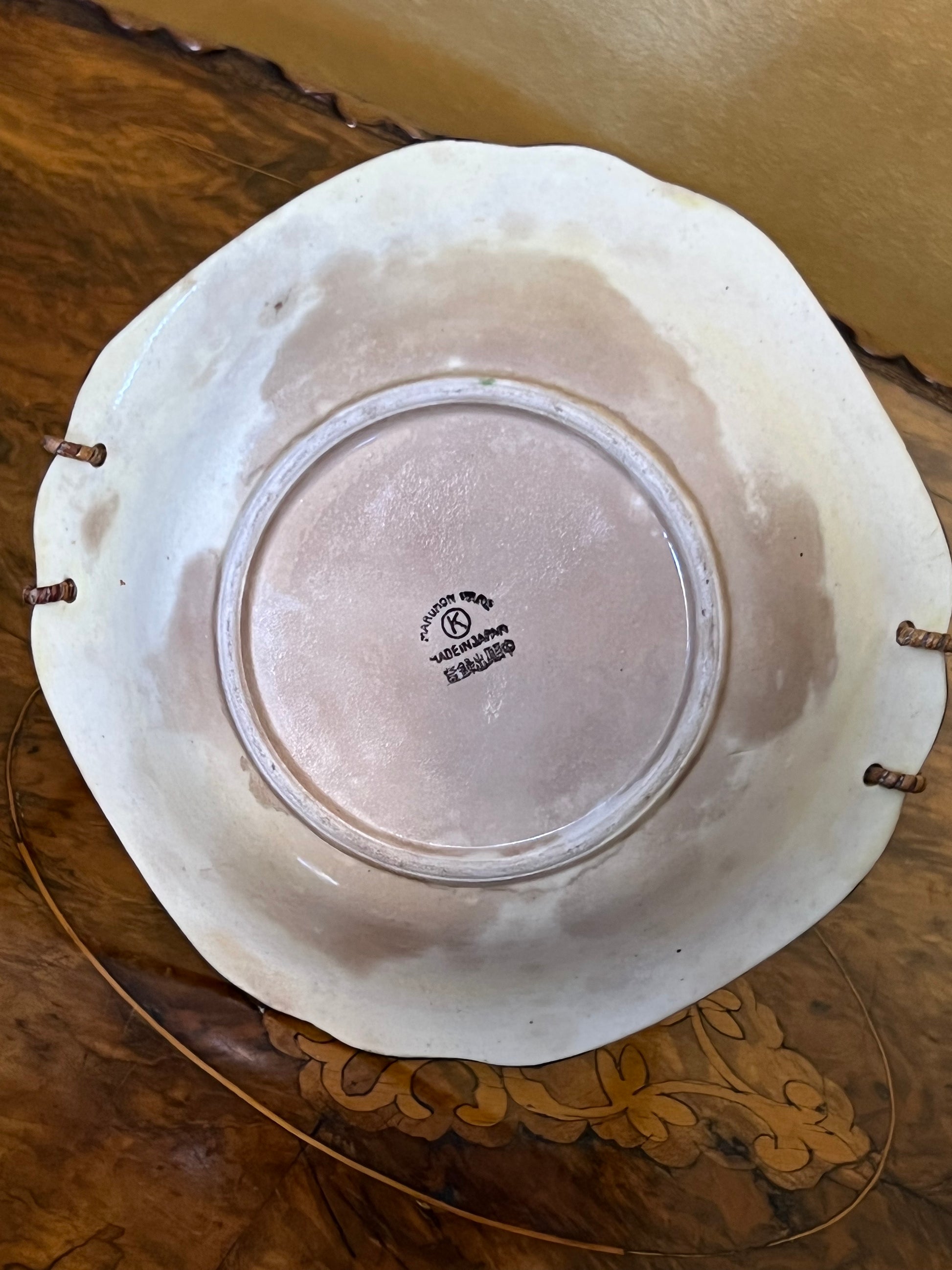 Maruhon Ware Bowl With Basket