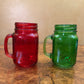 Vintage Mason Coloured Jar Set Of Four