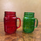 Vintage Mason Coloured Jar Set Of Four
