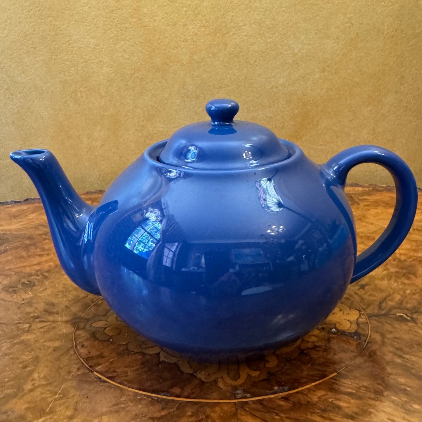 Maxwell & Williams Blue Tea Pot 
