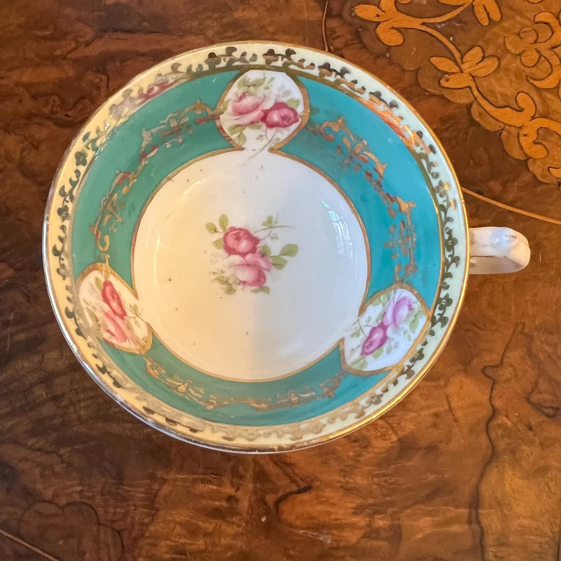 Vintage Melba China Tea Cup Set Of Four