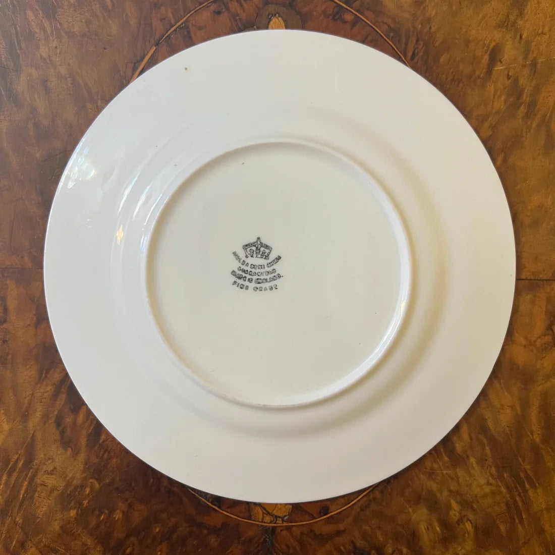 Vintage Melba Green Floral Side Plate