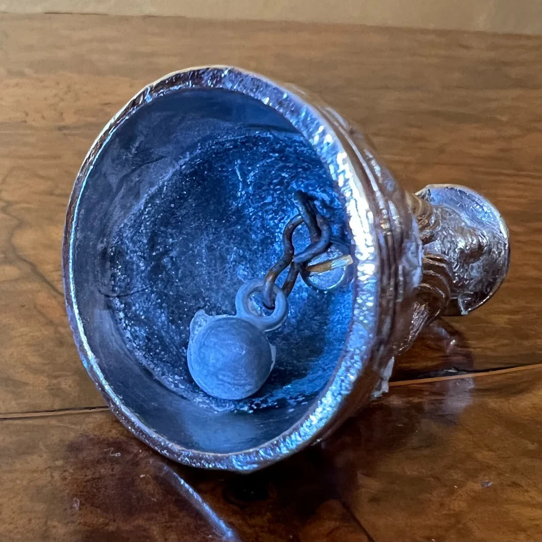 Vintage Metal Lady Bell