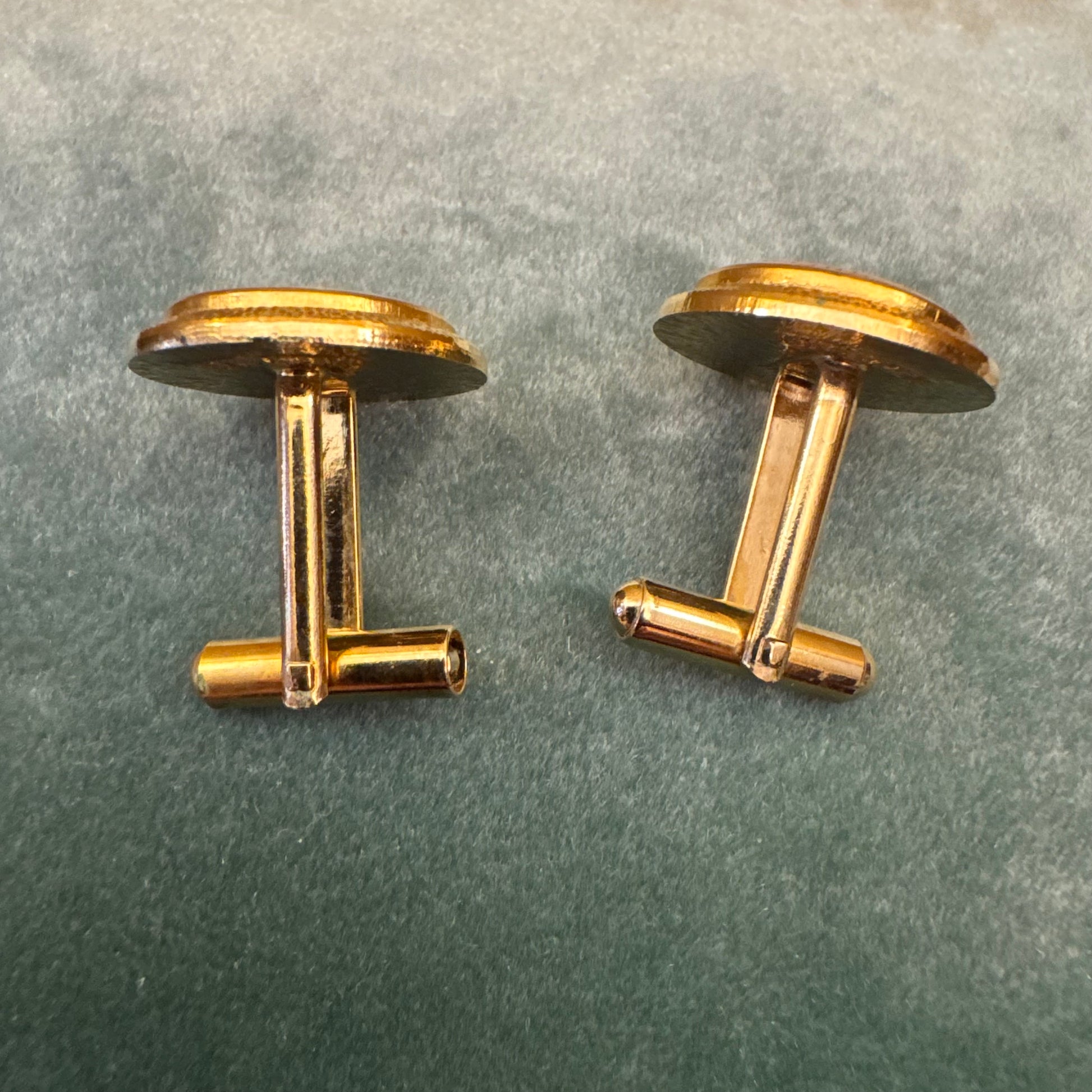 Metal Royal NSW Bowling Association Cufflinks