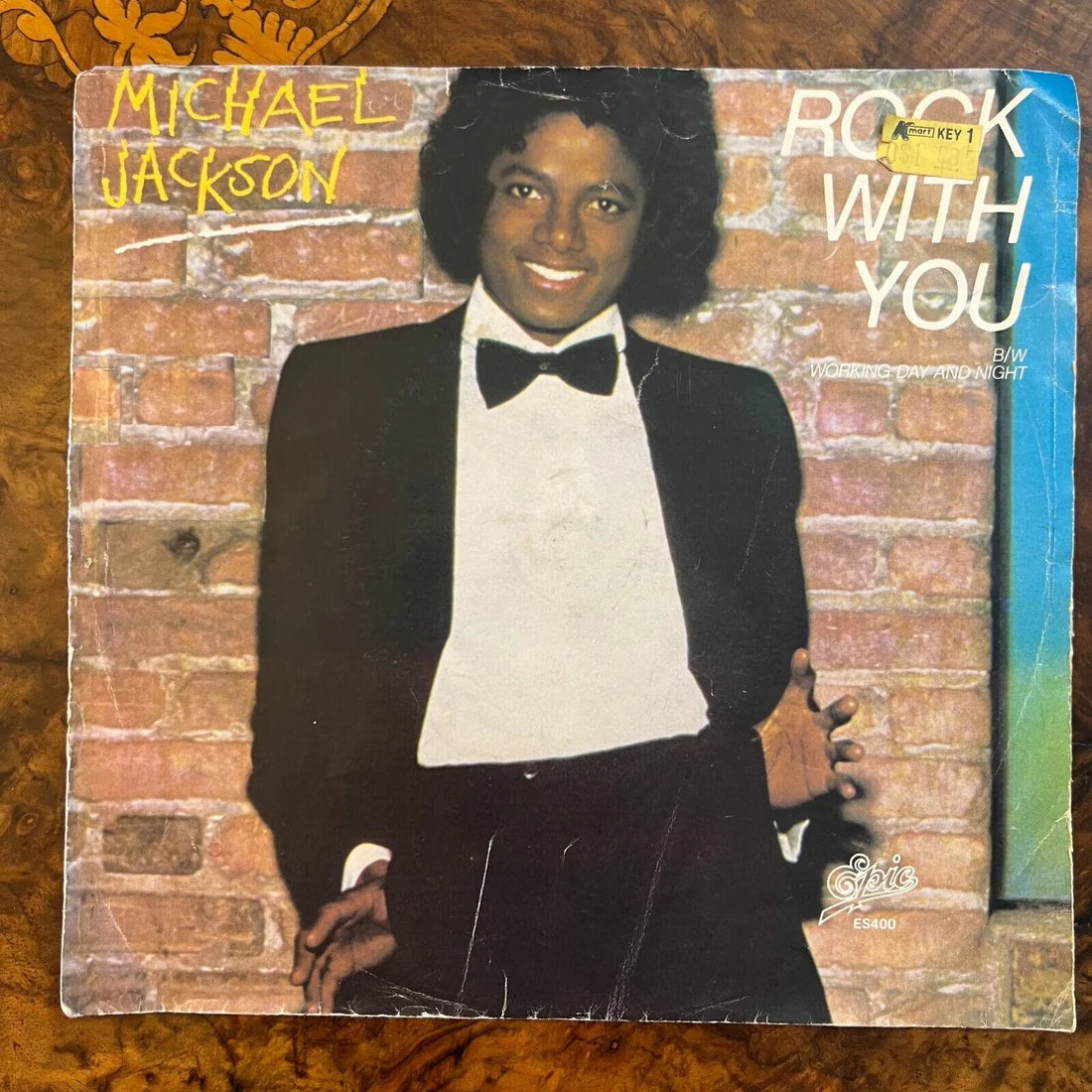 Michael Jackson Rock With You/working Day And Night Record