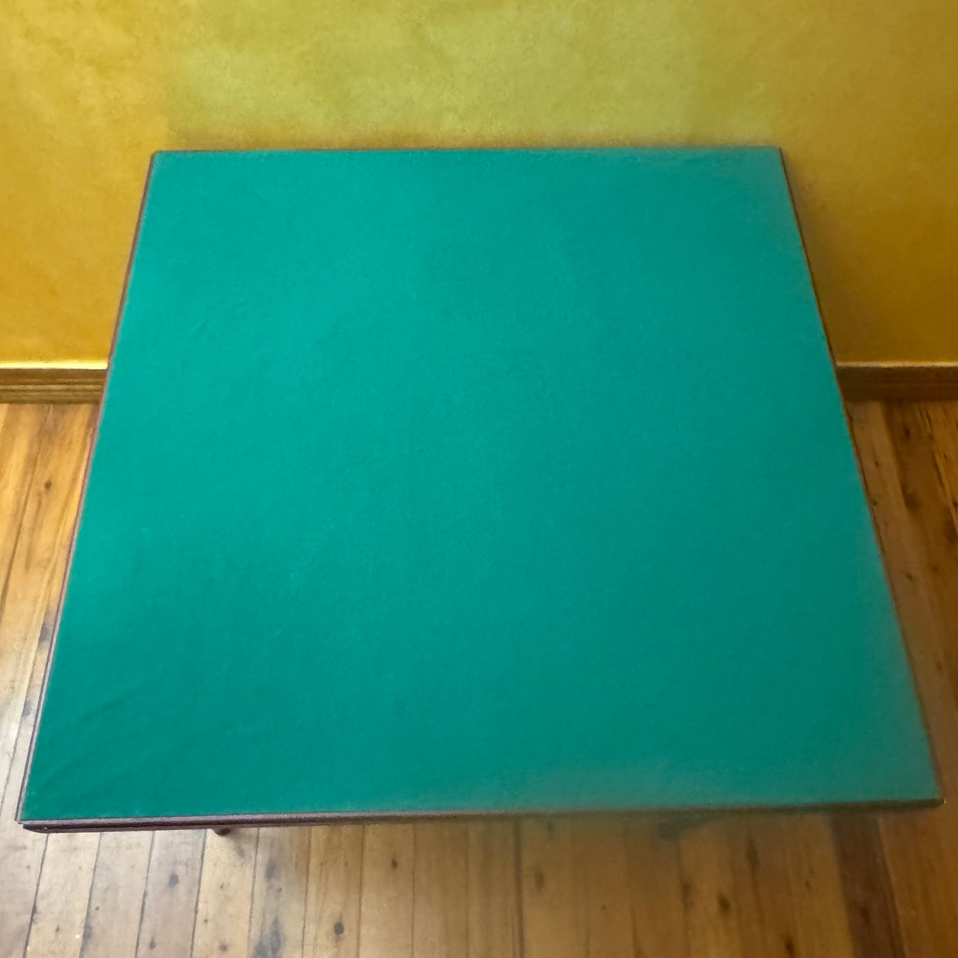 Mid-Century Folding Wooden Gaming Table