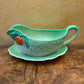 Midwinter Burslem Lettuce Leaf Gravy Boat & Tray 