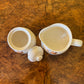 Vintage Autumn Floral Milk & Sugar Set