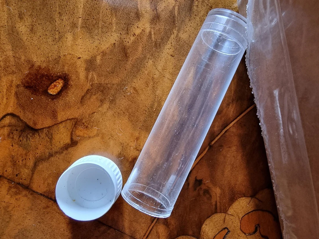 Mini Plastic Vials Pack Of Ten