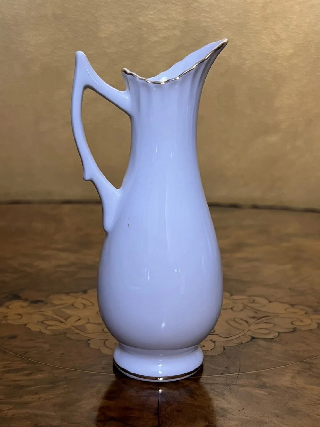Miniature Floral Print Bone China Jug