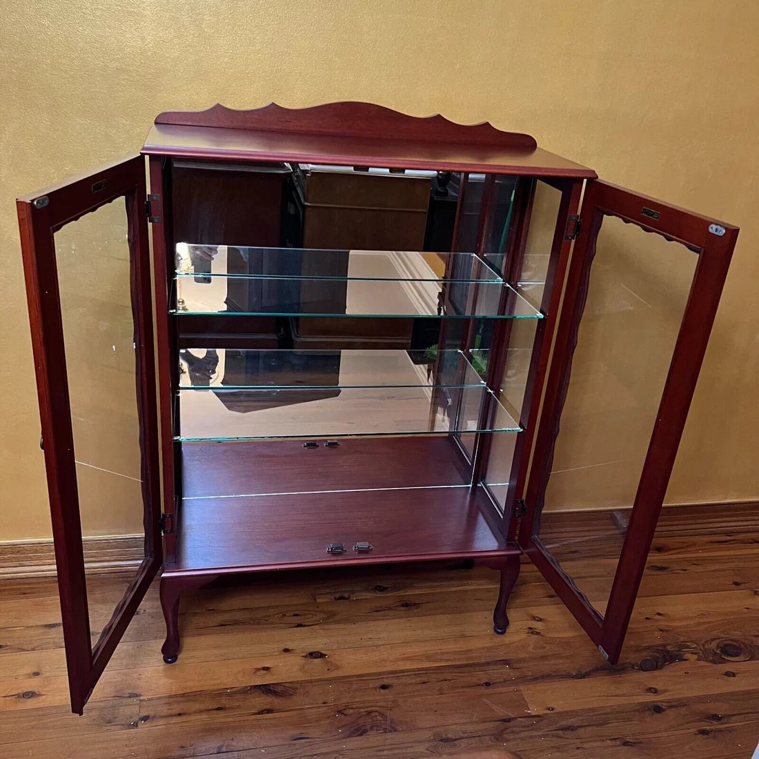 J. McCain Glass Display Cabinet