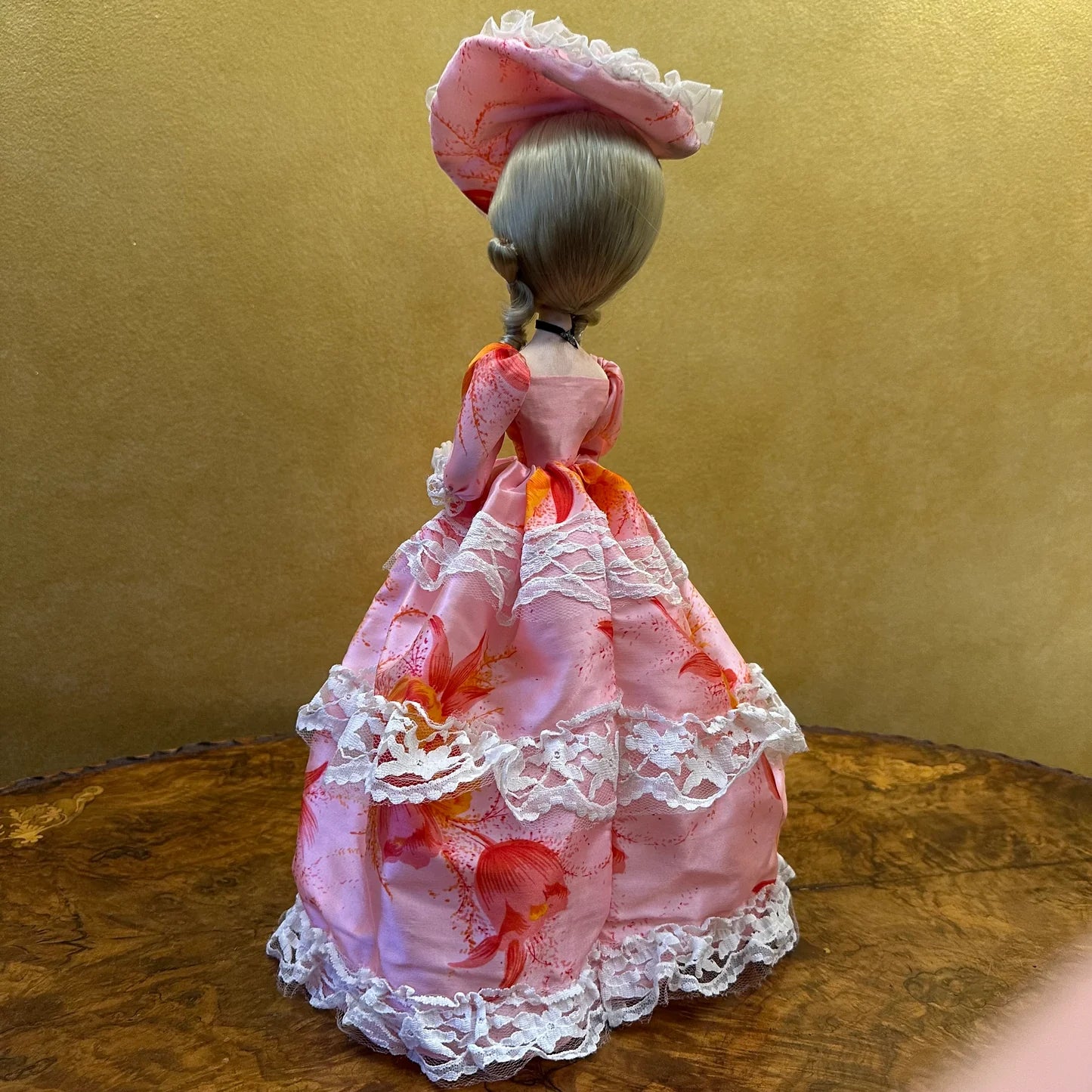 Vintage Miss Pieta Pink Dress Korean Doll