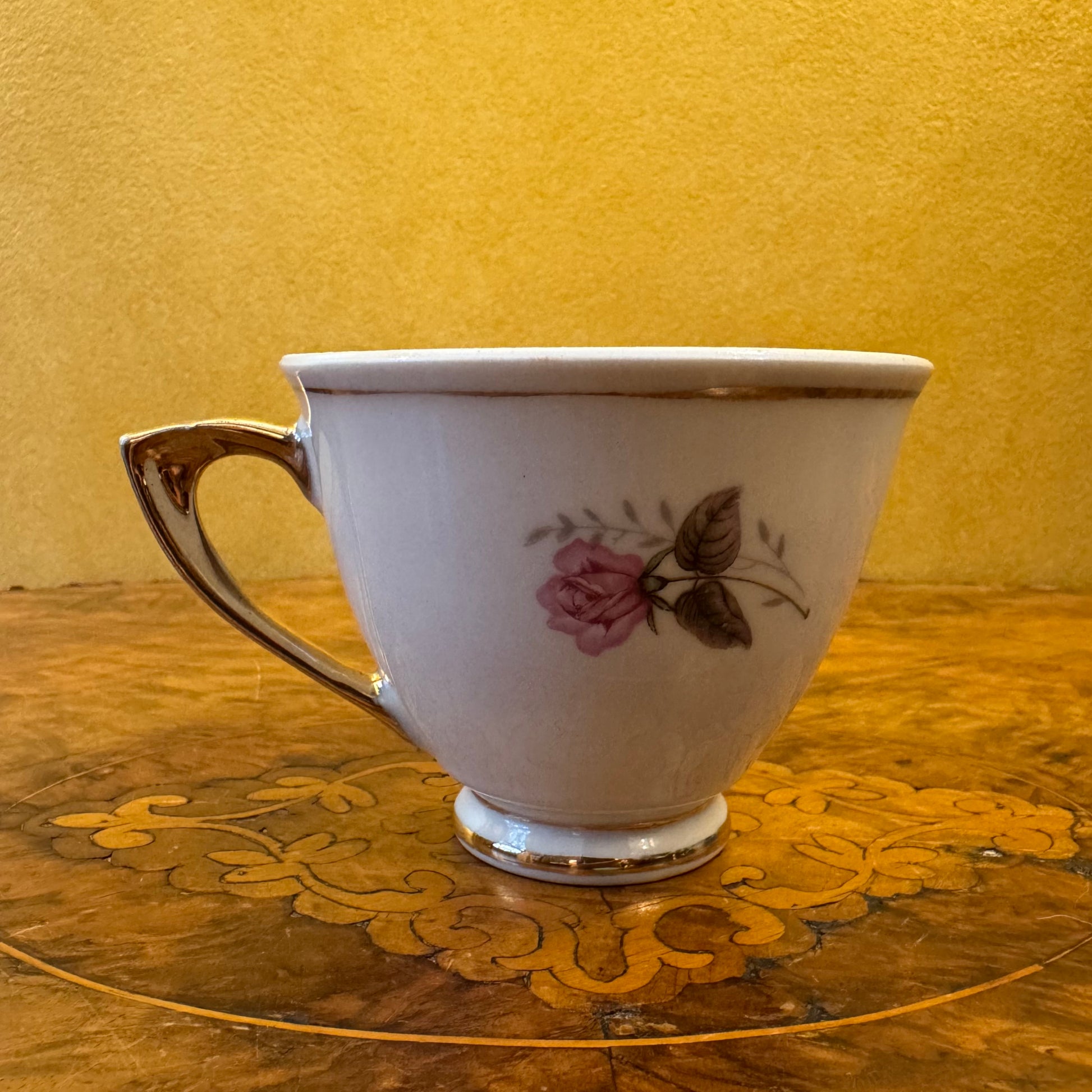 Mist Rose Tea Cup