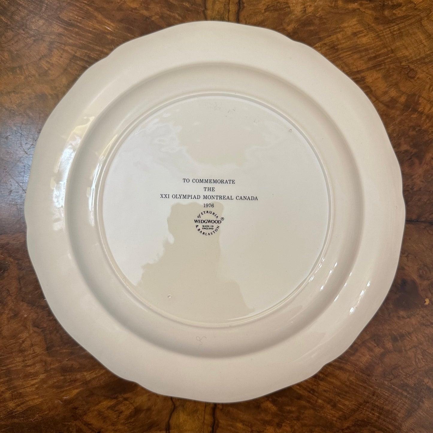 Montreal Olympiad XXI Wedgwood Olympic Games Collector Plate
